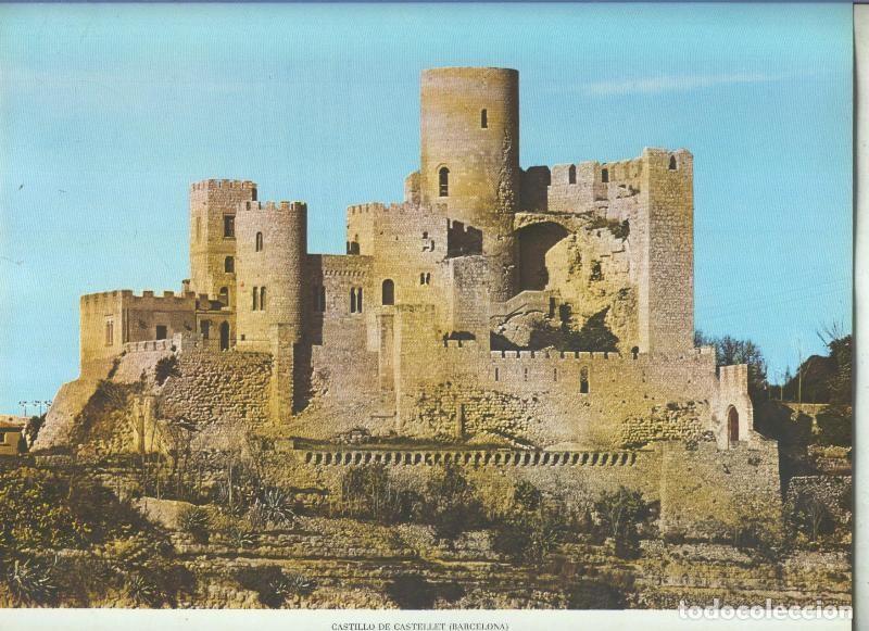Postales: Castillo de Castelldefels en Barcelona - Varios - Foto 1