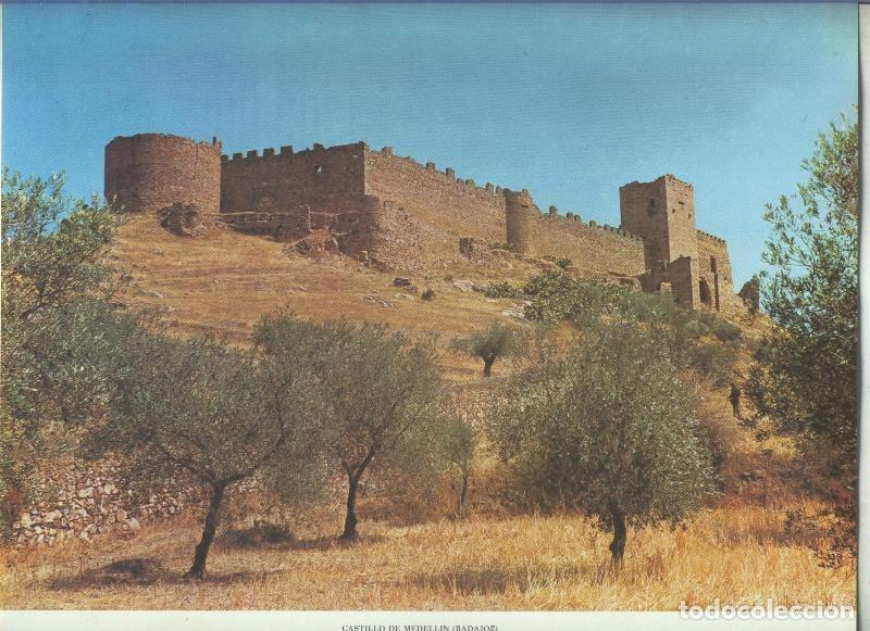 Postkarten: Castillo de Medellin en Badajoz - Varios