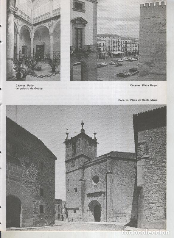 Postkarten: Viaje por Extremadura: Caceres: patio palacio de Godoy, Plaza Mayor y - Varios