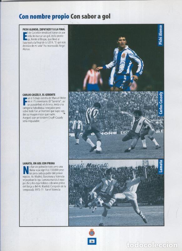 Postales: Espanyol Lamina 11: Pichi Alonso, Carlos Caszely, Lamata - Varios