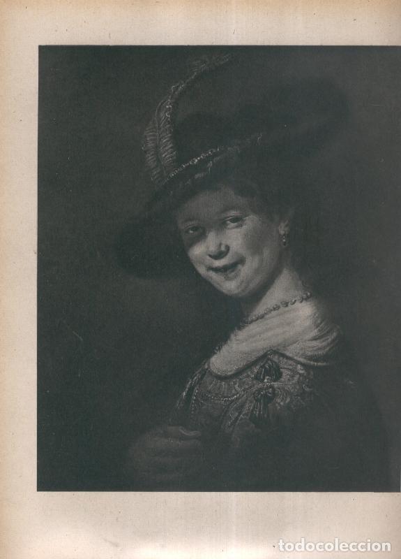 Cartes Postales: Rembrandt lamina 025: Retrato de Saskia - Varios