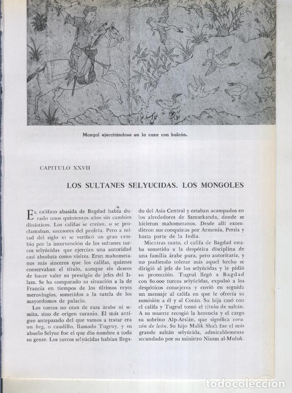 Postcards: Historia del Mundo bloque 27: Los sultanes selyucidas. Los mongoles - Varios