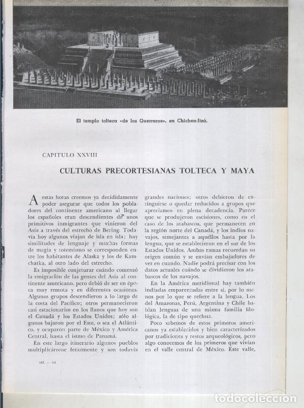 Postcards: Historia del Mundo bloque 28: Culturas precortesianas tolteca y maya - Varios