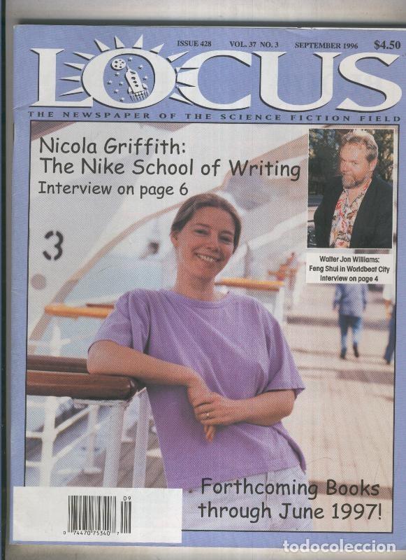 Postcards: Locus volumen 37 numero 3, septiembre 1996 - Varios