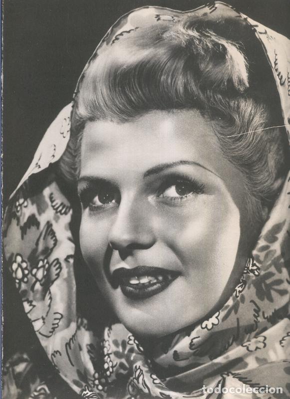 Postales: Lamina 09: Rita Hayworth - Varios