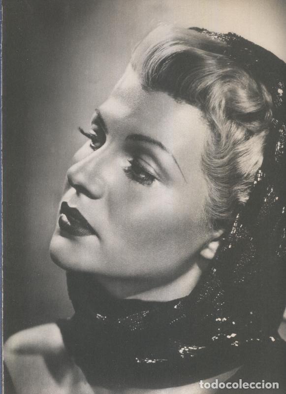 Postales: Lamina 17: Rita Hayworth - Varios