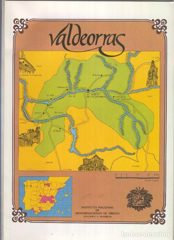 Postcards: Vinos de Espa&ntilde;a: Denominacion de origen: Valdeorras - Varios