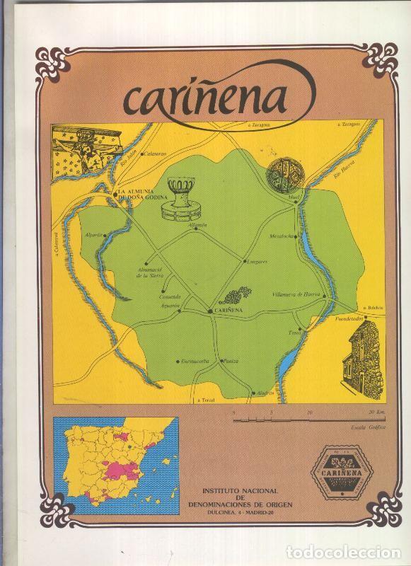 Postais: Vinos de Espa&ntilde;a: Denominacion de origen: Cari&ntilde;ena - Varios