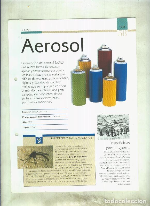 Postcards: Aerosol: son 4 paginas y - varios
