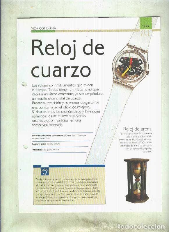 Postcards: Reloj de cuarzo: son 4 paginas y - varios
