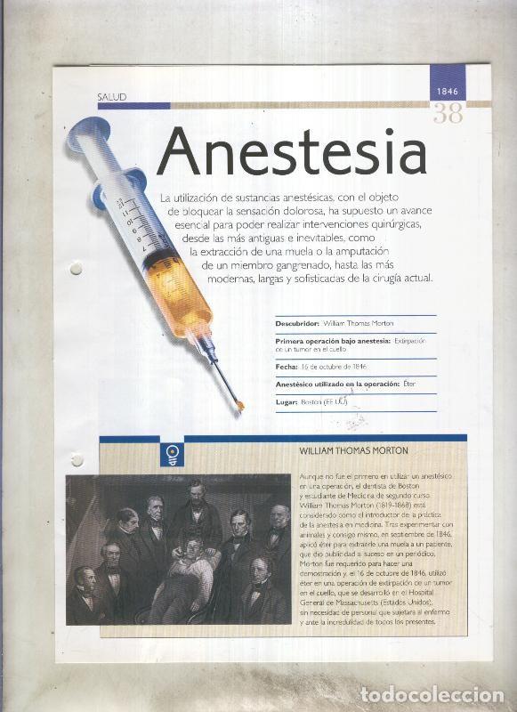 Postcards: Anestesia: son 4 paginas y - varios