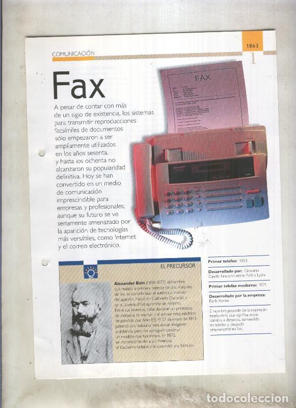 Postcards: Fax: son 4 paginas y - varios