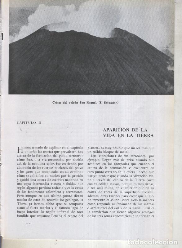 Postcards: Jose Pijoan: Historia del Mundo volumen 1, capitulo 02: Aparicion de la vida en la tierra - Varios