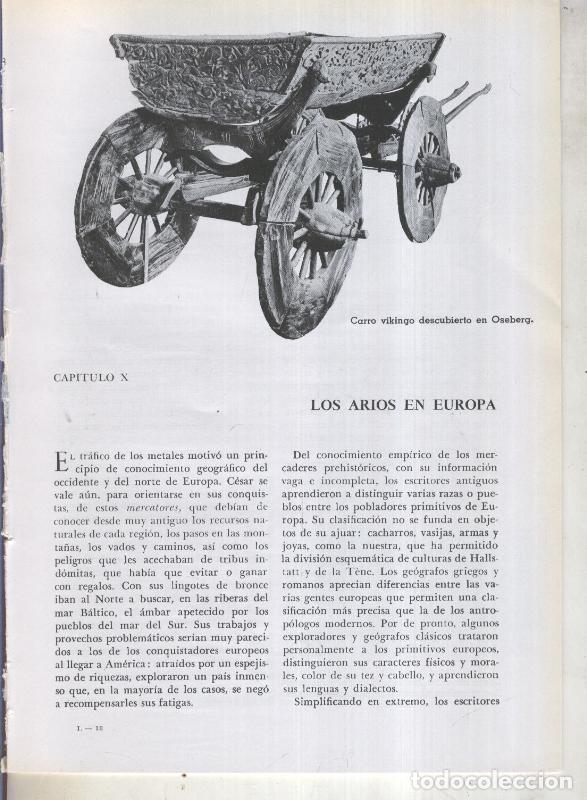 Postcards: Jose Pijoan: Historia del Mundo volumen 1, capitulo 10: Los arios en europa - Varios