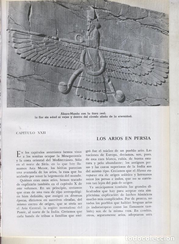 Postcards: Jose Pijoan: Historia del Mundo volumen 1, capitulo 22: Los Arios en Persia - Varios