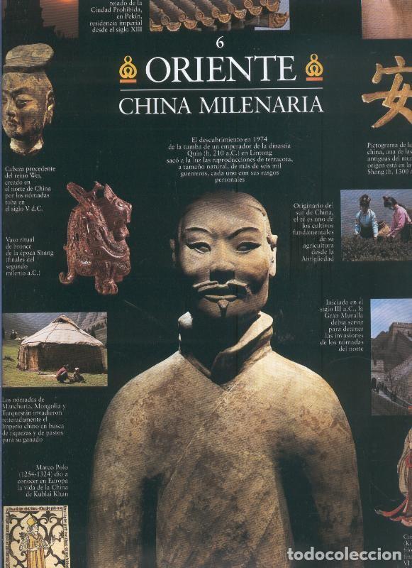 Cartoline: Escenarios de la historia numero 06: Oriente, china milenaria - varios