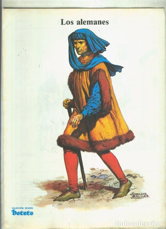 Cartoline: Jose Lus Salinas. Historia del Traje: Los alemanes, 1 hoja numerada a mano 1 - Varios