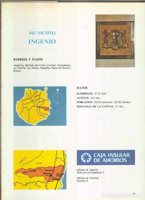Cartoline: Municipio Canario de Ingenior: 4 paginas, 9 fotos color - varios