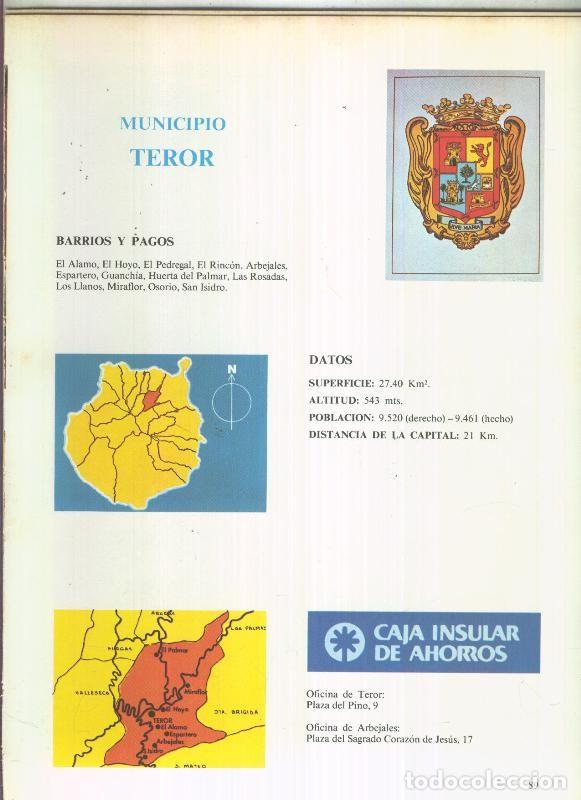 Cartoline: Municipio Canario de Teror: 4 paginas, 9 fotos color - varios