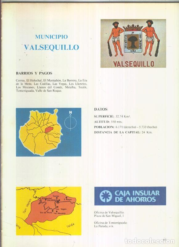 Cartoline: Municipio Canario de Valsequillo: 4 paginas, 9 fotos color - varios