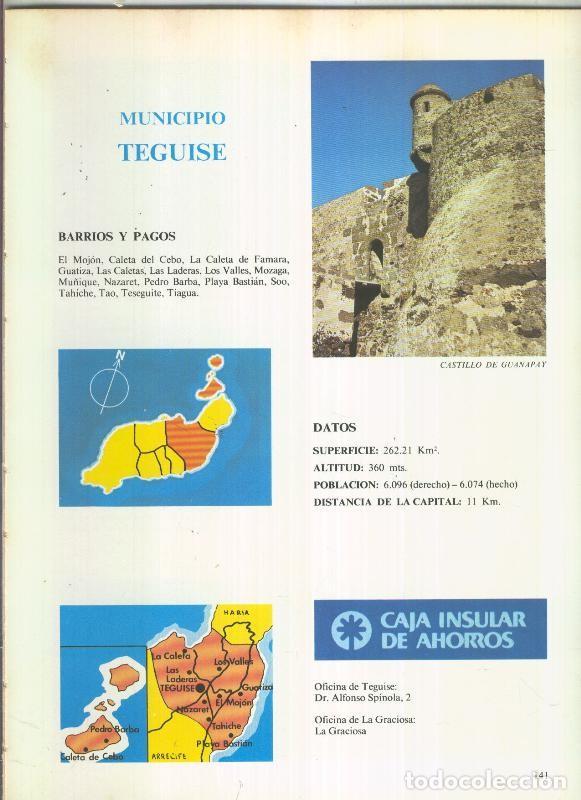 Cartoline: Municipio Canario de Teguise : 4 paginas, 11 fotos color - varios