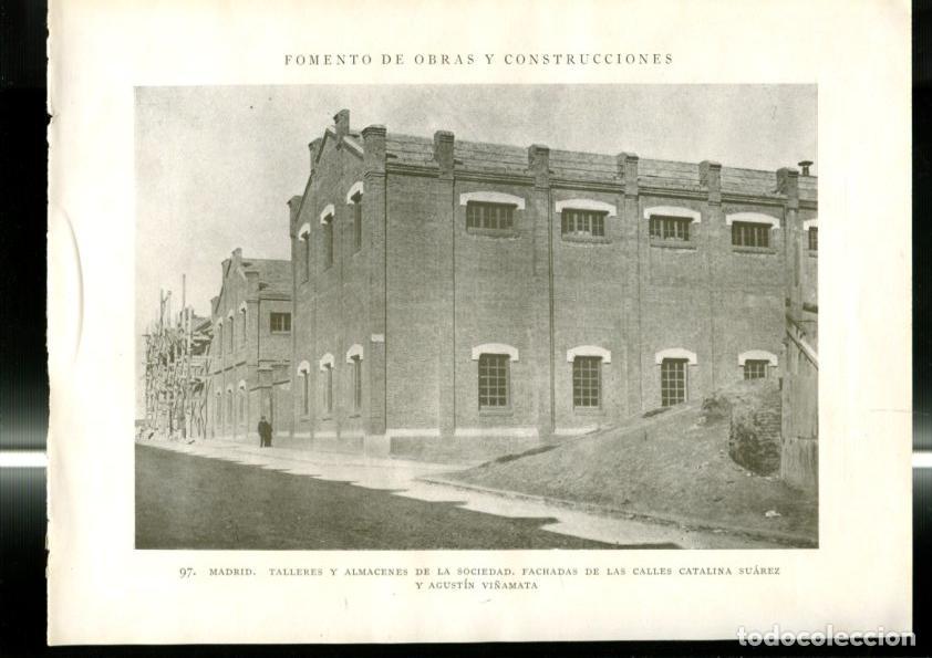 Postkarten: Fomento de Obras y Construcciones lamina 097/098: Madrid - Varios