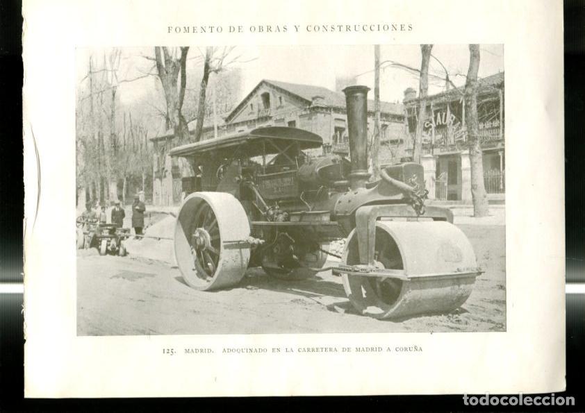Postais: Fomento de Obras y Construcciones lamina 125/126: Madrid - Varios