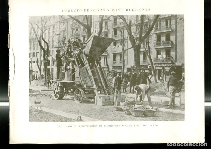 Postais: Fomento de Obras y Construcciones lamina 127/128: Madrid - Varios