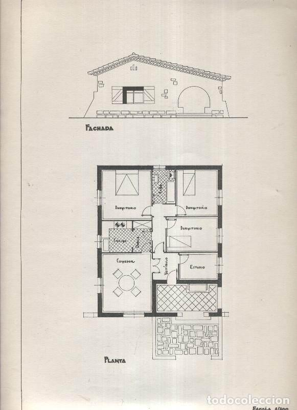 Cartoline: Planos modernos de Villas y Chalets modelo numero 01 - Varios