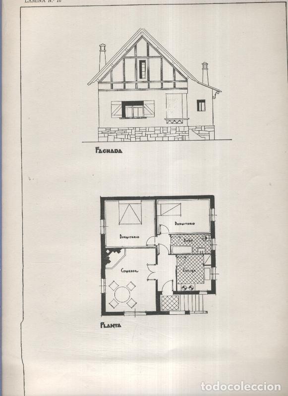 Cartoline: Planos modernos de Villas y Chalets modelo numero 10 - Varios