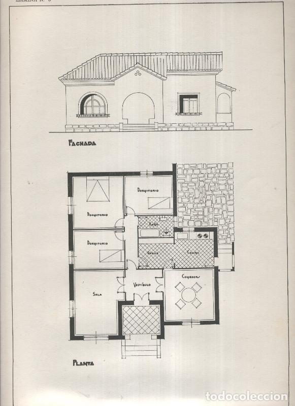 Cartoline: Planos modernos de Villas y Chalets modelo numero 08 - Varios