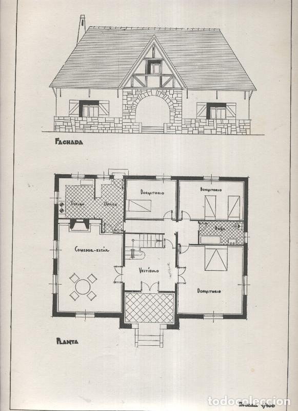 Cartoline: Planos modernos de Villas y Chalets modelo numero 16 - Varios