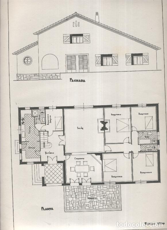 Cartoline: Planos modernos de Villas y Chalets modelo numero 26 - Varios