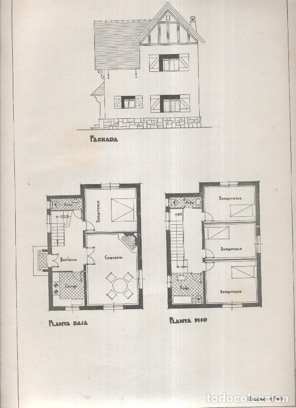 Postais: Planos modernos de Villas y Chalets modelo numero 31 - Varios