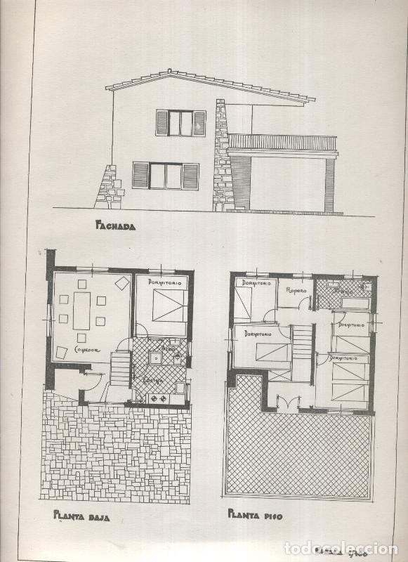 Postais: Planos modernos de Villas y Chalets modelo numero 35 - Varios