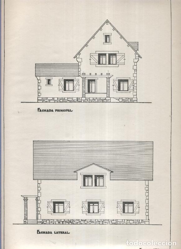 Cartes Postales: Planos modernos de Villas y Chalets modelo numero 50-50bis - Varios