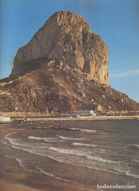 Postkarten: Album Grafico de Espa&ntilde;a lamina 28: El Pe&ntilde;on de Ifac, Alicante - Varios