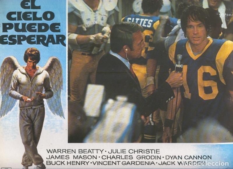 Postcards: Caratula cine: El cielo puede esperar, un film de Warren Beatty , numerada 4 en trasera - Varios
