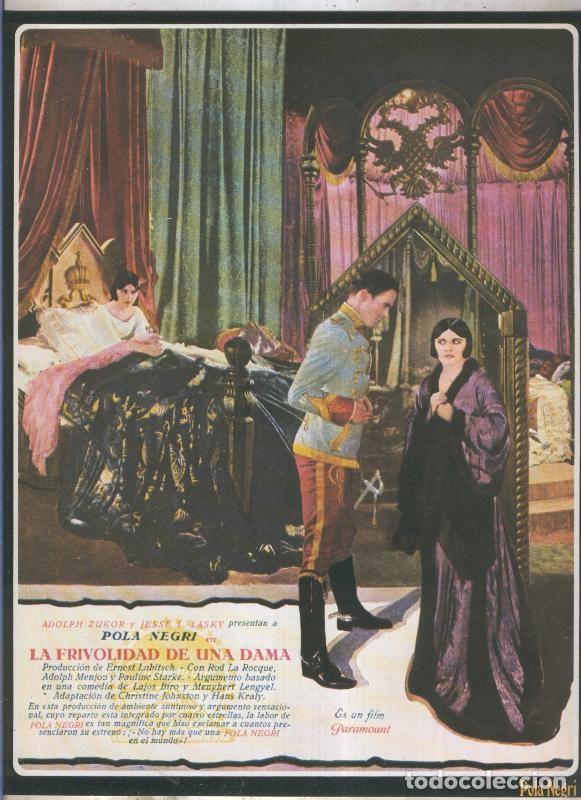 Cartoline: Galeria de estrellas lamina numero 012: Pola Negri - Varios
