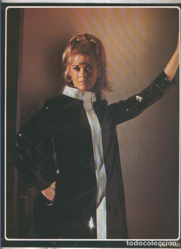 Postales: Galeria de estrellas lamina numero 038: Jane Fonda - Varios