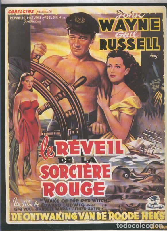 Postais: Galeria de estrellas lamina numero 114: John Wayne - Varios