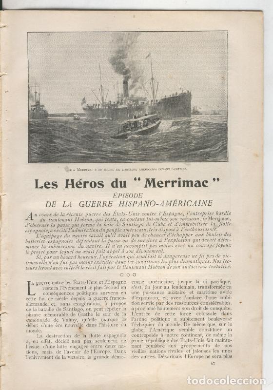 Postales: Les Heros du Merrimac, episode de la guerre Hispano-Americana - Varios