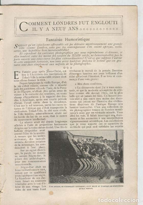 Postales: Comment Londres fut englouti il y a neuf ans, fantaisie humoristique - Varios