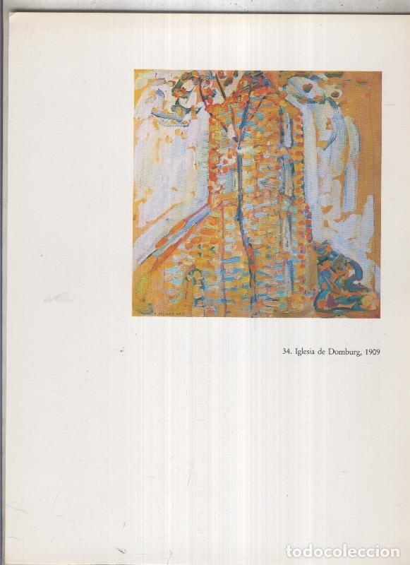 Cartoline: Piet Mondrian: lamina 13: Iglesia de Domburg, 1909 - Varios