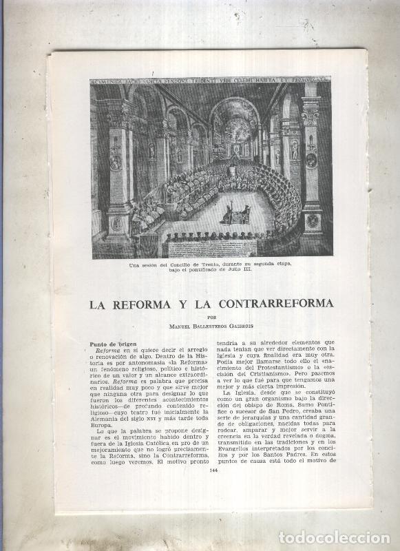 Postkarten: La reforma y la contrarreforma por Manuel Ballesteros Gaibrois - Varios