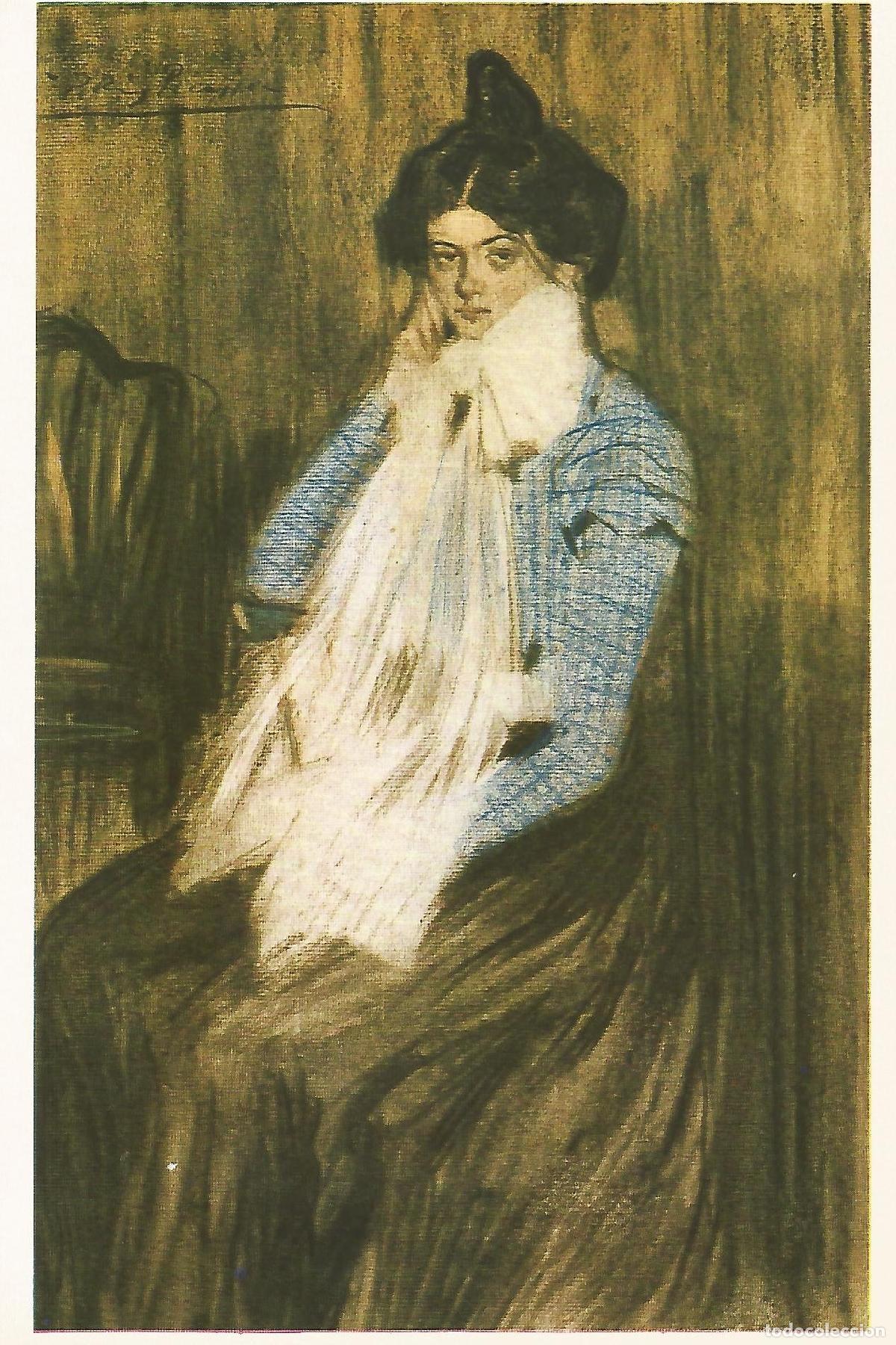 Postcards: Lamina 026: Picasso. Lola hermana del artista - VVAA