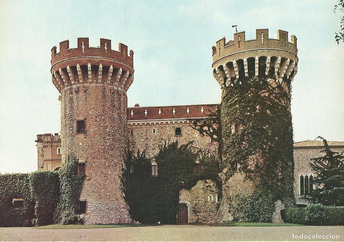 Postkarten: Lamina 0048: Castillo de Perelada (Girona) - VVAA