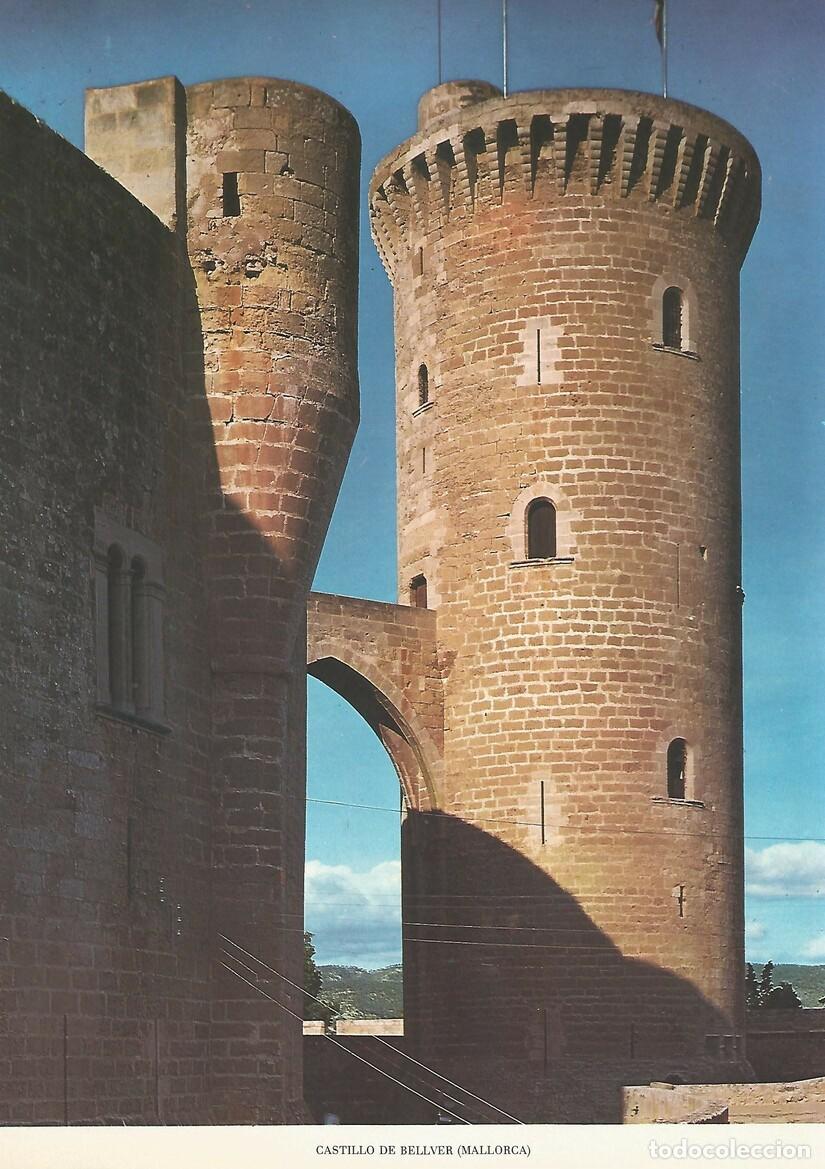 Postais: Lamina 0076: Castillo de Bellver (Mallorca) - VVAA