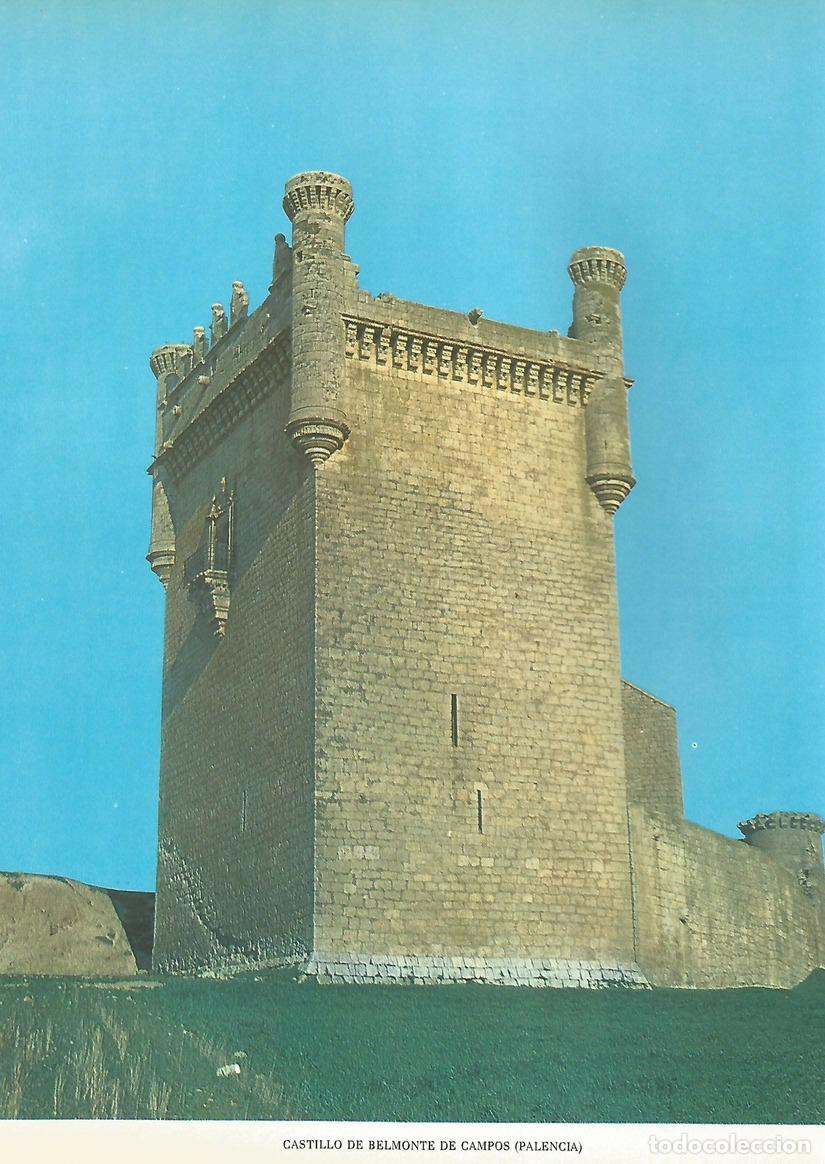 Cartoline: Lamina 0083: Castillo de Belmonte de Campos (Palencia) - VVAA