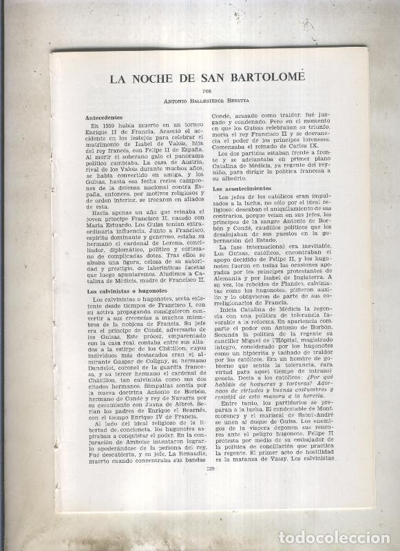 Cartoline: La noche de San Bartolome (Antonio Ballesteros Beretta) - Varios